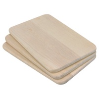Chefware 3er-Set: Schneidebretter in Natur - (L)21,5 x 13,5