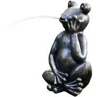 HEISSNER Teichfigur 'Lazy Frog', 20x19x30cm