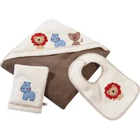 Erwin Müller Frottier Handtuchset 3-tlg. braun