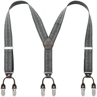 KANGDAI Hosenträger 6 Clips Heavy Duty Men Braces Y