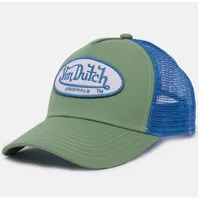 Von Dutch Trucker Cap Boston Green Blue Grün, Size:OneSize