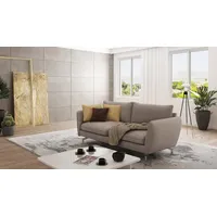 S-style möbel - Modernes Sofa 3-Sitzer Frema mit Silber