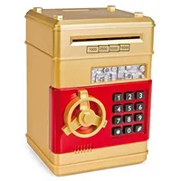 Efaso Elektronische Münzen Tresor Spardose Safe für Kinder kreativ