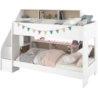 Parisot möbel Parisot Etagenbett "Bibop" in weiß und Jackson