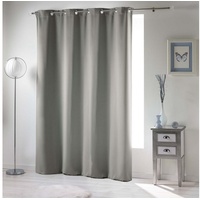 Dynamic24 Vorhang 135x240cm taupe blickdicht