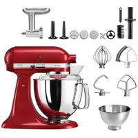 KitchenAid 4,8 L 5KSM175 Artisan Küchenmaschine Meatlover mit Ganzmetall-