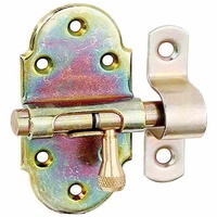 GAH Alberts Alberts Grendelriegel mit Schlaufe, 40mm verzinkt