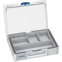 Tanos Systainer3 Organizer M 89 mit 6 Fächern lichtgrau