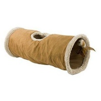 AFP Katzentunnel Lambswool 62x26 cm für Katzen mit Knistergeräuschen