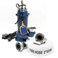 Wiltec Schmutzwasserpumpe 550 W Tauchpumpe mit 10.000 l/h Fördermenge