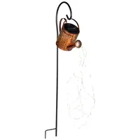 MARELIDA Lichterkette Kunststoff H: 80cm 36 warmweiße LED silber