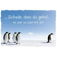 Bsb Abschiedskarte - 11,5 x 17,0 cm - schöne