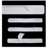 Loer & Schäfer 10 Heftstreifen/selbstklebend/Farbe: weiß