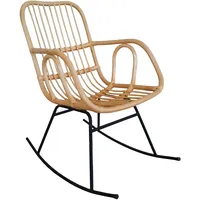 Hofmann Living And More Schaukelsessel Handgeflochten 61 x 95