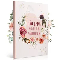 Eulentaler EULENTALER® Babytagebuch "Ein Jahr voller Wunder"