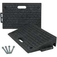 Baumarktplus TRUTZHOLM Bordsteinrampe 2er Set 50x32x10cm Tragkraft 2t Gummi