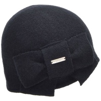 Seeberger Strickmütze (1-St) Walkmütze schwarz