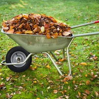 Relaxdays Schubkarrenrad 4.80 4.00-8, luftbereift,