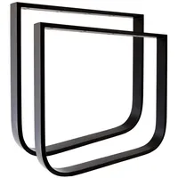 Natural Goods Berlin 2X Tischkufen O-Form Metall Tischbeine Tischgestell