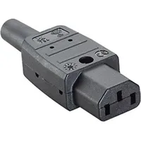 Bachmann 915170 Kaltgeräte-Steckverbinder Schwarz 1 St.