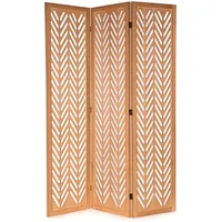Creedwood RAUMTEILER Natur, Holz, 120x170x2 cm, Wohnzimmer, Raumteiler |