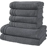 Erwin Müller Heidelberg Handtuchset 6-tlg. grau