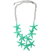 COLLEZIONE ALESSANDRO Kette mit Anhänger Galicien grün / Metall
