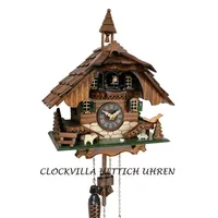 CLOCKVILLA HETTICH-UHREN Kuckucksuhr 30,0 Quarz braun