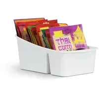 Pro Home Küchen Organizer mit 3 Fächern - Aufbewahrungsbox