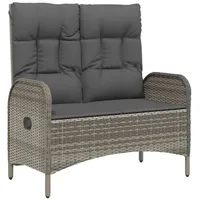 Furnicato Gartenbank 107 x 0 x 0 cm Grau