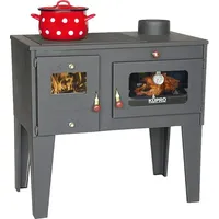 Kupro Kaminofen mit Backfach und Herdplatte Alegra 93894 6