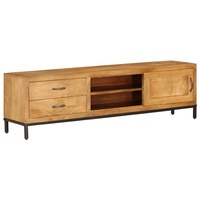Furnicato TV-Schrank Massivholz Mango 140x30x40 cm
