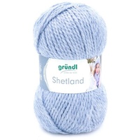 Gründl Wolle Shetland 100 G Jeans Melange Handarbeit -