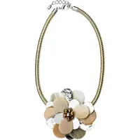 COLLEZIONE ALESSANDRO Kette mit Anhänger Flora Gold / Glas