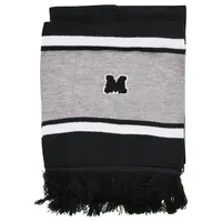 URBAN CLASSICS College Team Schal Black / Heather Grey