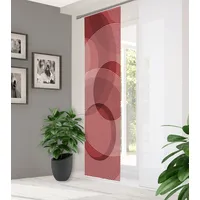 Home in green Schiebegardine AFONSO 1, Stk. tlg. DIGITALBEDRUCKT,