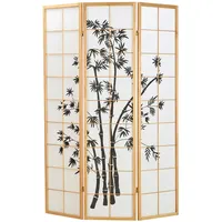 Homestyle4u Paravent Braun, 132x179 | Gr.: onesize