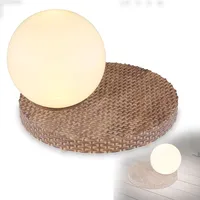 Bmf-versand Solarleuchte Garten Kugel Rattan Solarlampe Außen Leuchte Solar