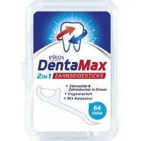 Elkos DentaMax 2IN1 Zahnseide 64 St.