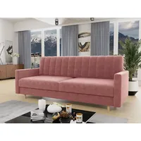 Sofnet Schlafsofa Sara - Couch mit Schlaffunktion und Bettkasten,