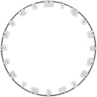 Unicorn Information System Unicorn Horizontal Number Ring 1 Stck