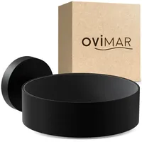 Ovimar Haartrocknerhalter Kvitoya, (1-tlg., aus Edelstahl in Schwarz zur