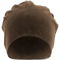 MSTRDS Beanie Braun, Größe ONE SIZE