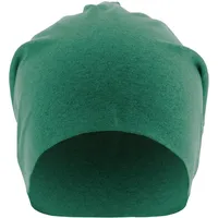MSTRDS Heather Jersey Beanie in Grün, Größe ONE SIZE