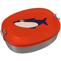 CAPVENTURE Lunchbox Brotdose Lunchbox Brotbox Kinder Edelstahl Motiv Tiere