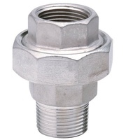 Gebo Edelstahl Fitting #341 Verschraubung 3/4 Zoll IG/AG konisch