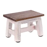 DESIGN DELIGHTS Blumenhocker, Mehrfarbig, Holz, 30x21x20 cm, Wohnzimmer, Hocker,