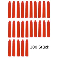 Livepac-Office 100 Füllerpatronen / Tintenpatronen / Farbe: rot