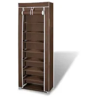 Furnicato Schuhschrank Schuhregal 8 Schicht 57 x29 x162 cm