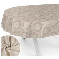 ANRO Stoff Tischdecke Textil Tischwäsche Tischtuch Baumwolle Polyester abwaschbar
